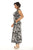 Paisley print sleeveless dress