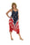 Americana Pocket Harem Jumpsuit for Women