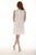 Heart Print Zip-Front Sleeveless Dress
