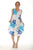Floral Print Scoop Neck Sleeveless Dress