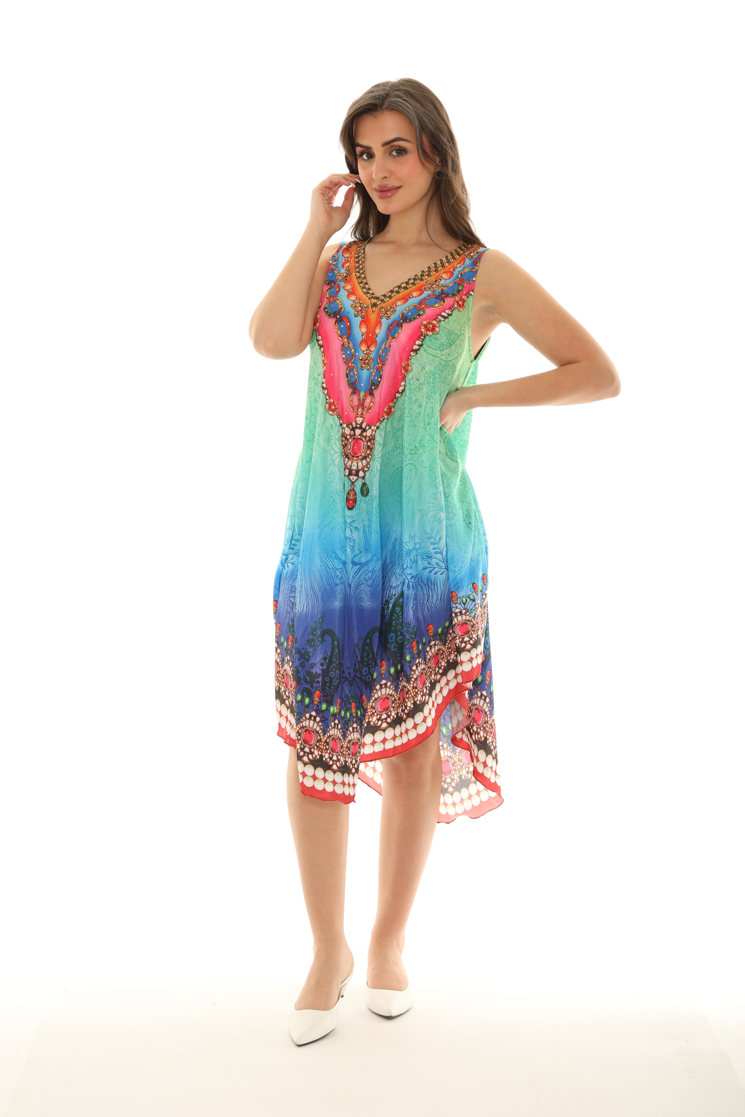 mid length boho dresses Baltic Born Womens Spell Boho Midi Dress | Topaz + Blush Floral