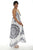 Hippy Print Midi Length Dress
