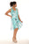 Sleeveless Starfish Print Resort Short Dress