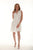 Heart Print Zip-Front Sleeveless Dress