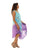 Butterflies With Two Tone Midi Rayon Sundress