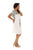 Floral Embroidery A-Line Dress