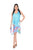 Sea Turtle Print Beach Resort Dress