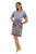 Paisley Short Sleeves Dress-Wholesale