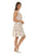 Chain-Inspired Print Zip-Front Sleeveless Dress-Wholesale