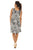 Animal Print Sleeveless A-Line Dress-Wholesale