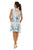 Tropical Leaf Sleeveless A-Line Dress-Wholesale