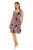 Tropical Leaf  Sleeveless A-Line Dress-Wholesale
