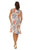 Paisley Print Sleeveless A-Line Dress-Wholesale