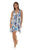 Starfish & Seashell Print Resort Short Dress