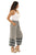 Tie Dye Belted Gaucho Wide-Leg Pants
